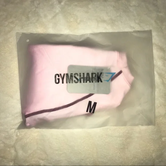 Gymshark Ombre Seamless Crop Top - Chalk Pink/Beet - Picture 8 of 9